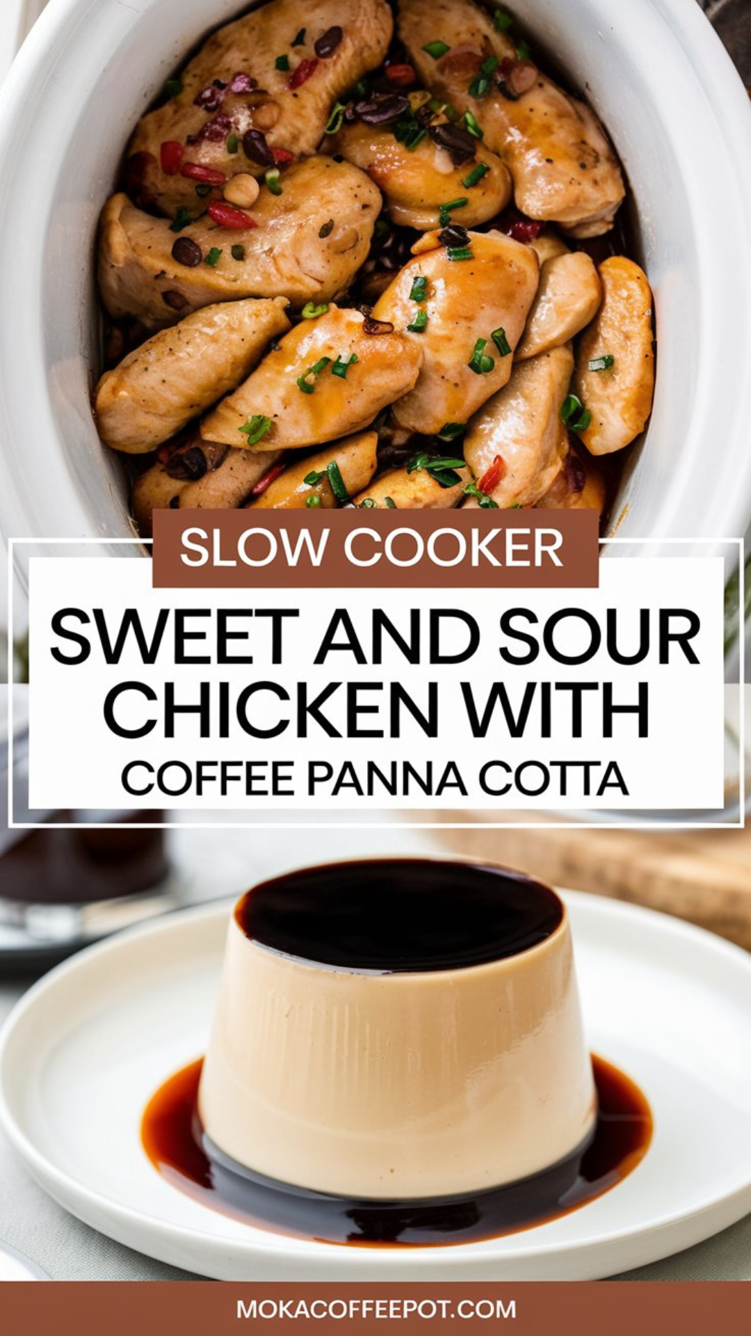 Guilt-Free Vegan Slow Cooker Sweet & Sour Chicken Twist